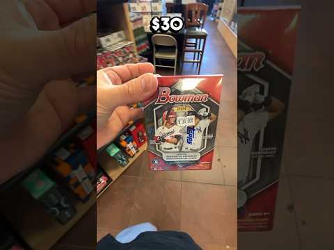 Massive hit in a Bowman 2024 Blaster Box! #packopening #baseballcards #sportscards