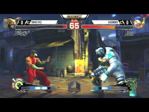 SNAKE EYEZ vs KAZUNOKO - CEO 2015 Top 32 - #USF4