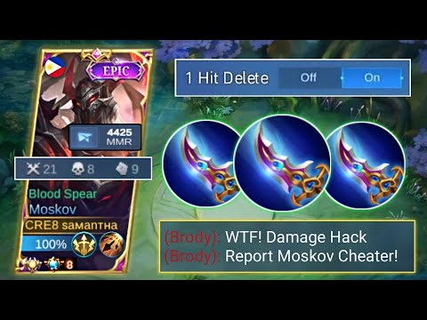 21KILLS! MOSKOV BLADE OF HEPTASEAS IS 100% BROKEN!!🔥 | MOSKOV BEST BUILD 2023 | MOBILE LEGENDS