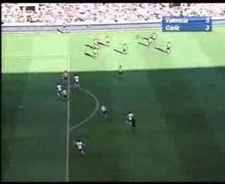 Jornada 31 Valencia 5-3 Cádiz C.F. Temporada 05-06