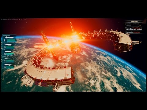Fractured Space Gameplay (New Space MOBA Game)