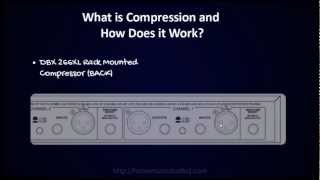 Dynamic Range Compression Session 1:What is Compression and How does it work? (Part 1)