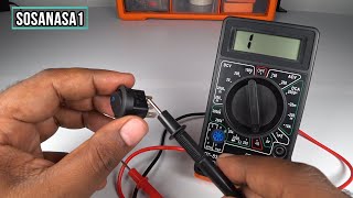 How to Test a car Switch using a digital multimeter