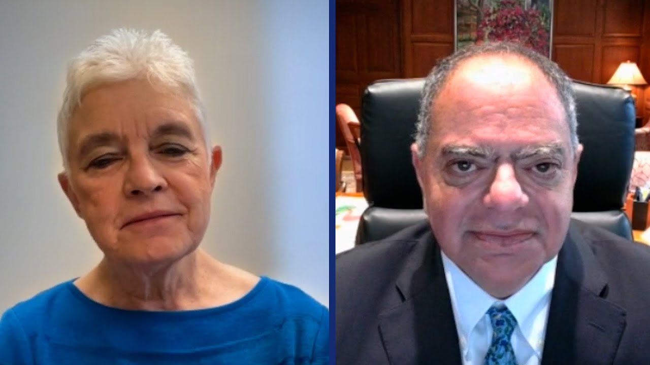 Mindy Estes and Cliff Megerian