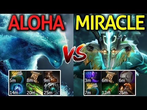 Miracle- [Juggernaut] VS Alohadance [Morphling] Dota 2 EU Ranked