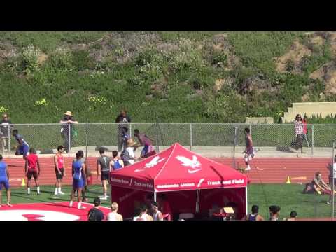 VarB 4x100m at Redondo Nike 3-11-17 - Los Alamitos Boys