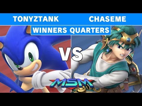 MSM Online 3 - TonyZTank (Sonic) Vs Chaseme (Hero) Winners Quarters - Smash Ultimate
