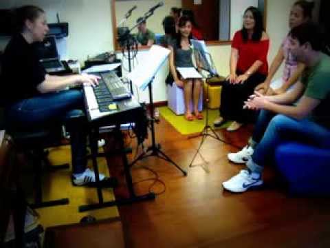 BIDELLATI-C.E.M- ENSAIO DO RECITAL RELIGIOSO - 28 de setembro 2013 - BACKINGS