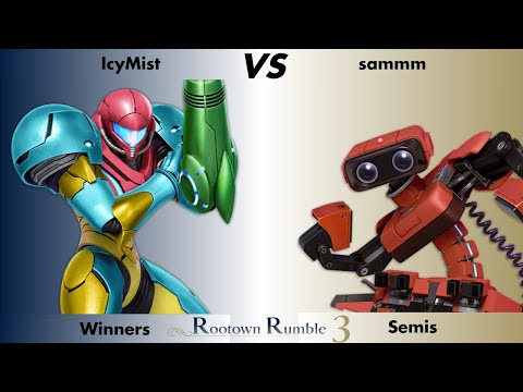 IcyMist (Samus) VS sammm (ROB) | Rootown Rumble 3 | Winners Semis
