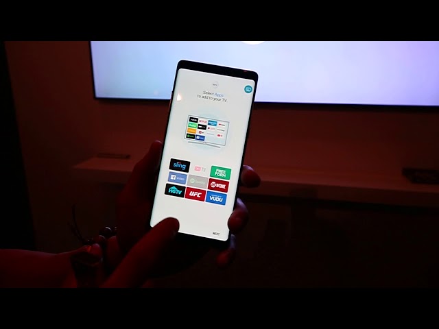 Samsung QLED TV Bixby X SmartThings App 電視設定操作【Mobile01】