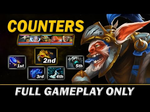 Hard Game, Rush BKB to win against Counter Heroes - Full Gameplay Meepo #502
