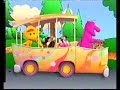 UK VHS Start End Barney S Adventure Bus 1999 V1
