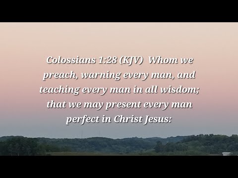 Believers are perfect in the sight of God. 