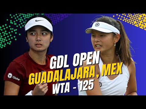 WTA 125 Match Highlights: Alex Eala vs Arianne Hartono | First Round | GDL Open - Guadalajara, Mex