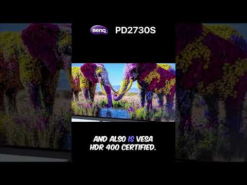 BenQ PD2730S Review: IPS Black Panel with 2000:1 Contrast Ratio
