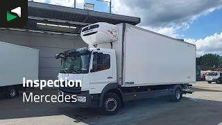 Mercedes-Benz Atego 1624 4X2 16tonner Thermo King T-1000R 1500kg Ladebordwand  refrigerated truck | Image 4 - Autoline