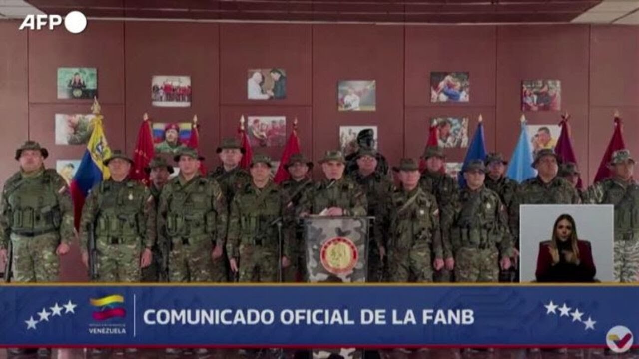 Venezuela, l'Esercito riconosce la presidenza di Rodriguez