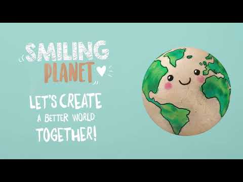 Puntenslijper Maped Smiling Planet 2-gaats display à 25 stuks