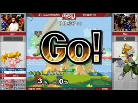 CFL Smackdown 94 Melee - Oaty (Peach) vs Ridz (Fox) - Winners R4