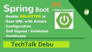 How to Enable or Configure SSL (HTTPS) certificate in Spring boot Application | PKCS12 - Self Signed