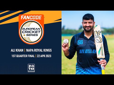 POTM: A.Khan - NRK vs MAR | Highlights | FanCode ECS Cyprus | 22 Apr 2023 | ECS23.230