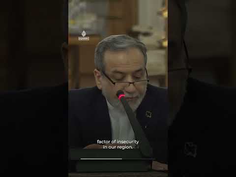 Russia’s Lavrov discusses US war and regional security in Tehran visit | AJ #shorts