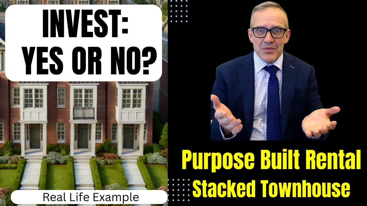 How These Stacked Townhomes are REDEFINING Rentals