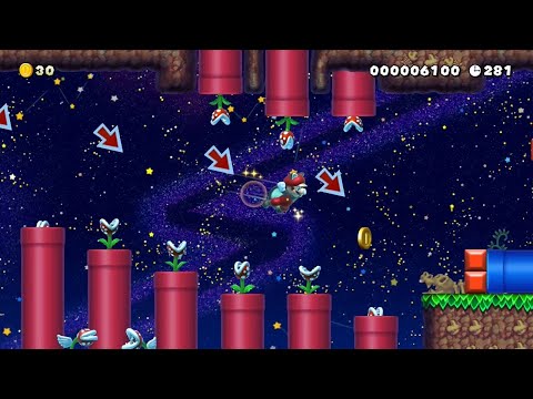 Super Mario Maker 2 - Toxic Jungle by Jackadiah - No Commentary