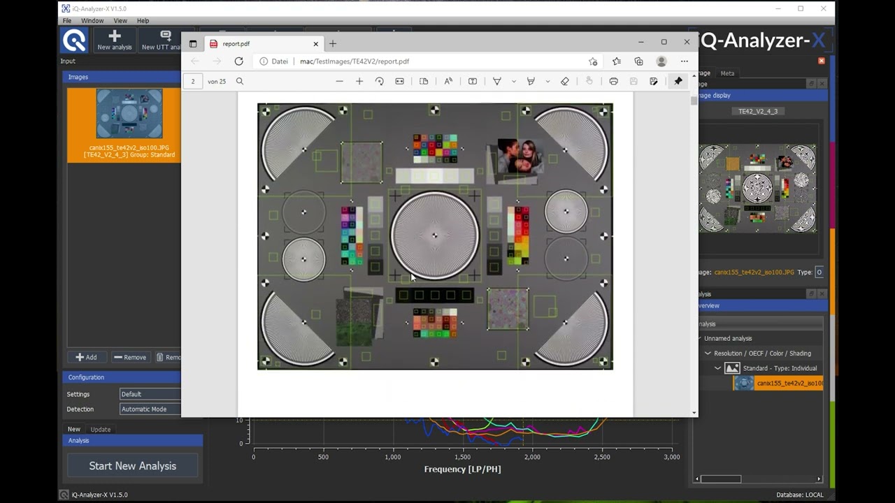 iQ-Analyzer-X - Export to XML and PDF