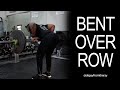 Bent over row