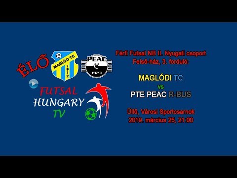 NB II: Maglódi TC - PTE PEAC R-Bus (2019.03.25, stream)