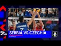 Serbia vs. Czechia I Match Highlights 1/8 Finals I CEV EuroVolley 2023 Men