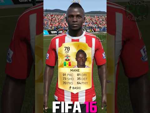 Sadio Mane FIFA evolution (14-24) 