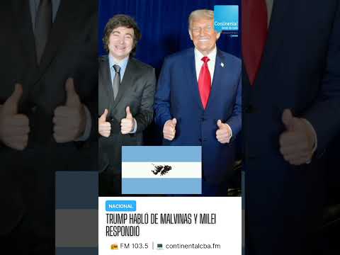 🇦🇷 MALVINAS: TRUMP ABRIÓ LA PUERTA A REVISAR LA POSTURA DE EE.UU.