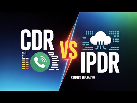 CDR vs IPDR – Vollständige Erklärung