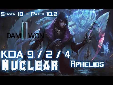 DWG Nuclear APHELIOS vs JHIN ADC - Patch 10.2 KR Ranked