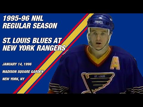 Blues at Rangers (End of 3rd Period & OT only) | January 14, 1996