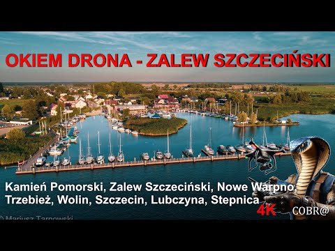 Mariny  z okolic Zalewu Szczecińskiego z drona  (z rejsu 2024)