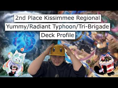 YuGiOh! Kissimmee Regional 2nd Place Yummy/Radiant Typhoon/Tri-Brigade Deck Profile ft. Hunter Lloyd