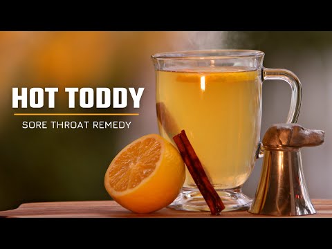 Hot Toddy Recipe | Grandma's Sore Throat and Cough Home Remedy | How To Make