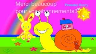 Petit escargot  - chanson et comptine enfant - Frenchy Bunny
