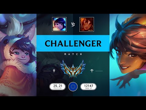 Challenger Match: Over 10.000 LP - EUW server Patch 25.21