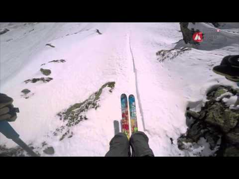 Drew Tabke | 3rd Skier Men | FWT15 - Chamonix-Mont-Blanc GoPro run