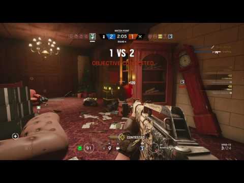 Crazy Caveira Round. (1v4 Clutch!)