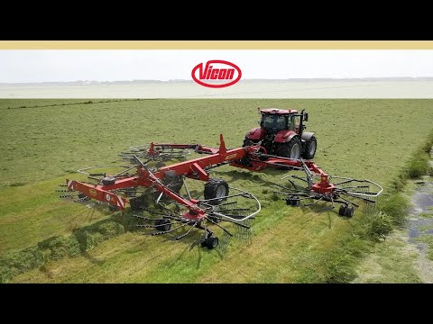 Vicon Andex 1505 - Heavy-duty vier rotor ProLine hark met ISOBUS control (NL)