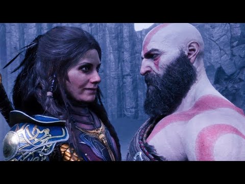 Kratos Dies and Meets Freya In Valhalla Scene - God Of War Ragnarok Valhalla