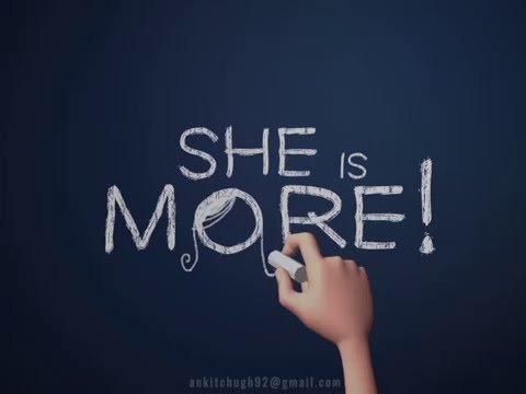 CGI 3D Animated Short Film "She is More"