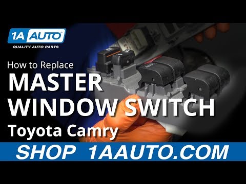 How to Replace Master Power Window Switch 07-14 Toyota Camry
