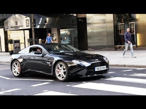 Aston Martin V8 Vantage - Ride, Acceleration and Revs!!