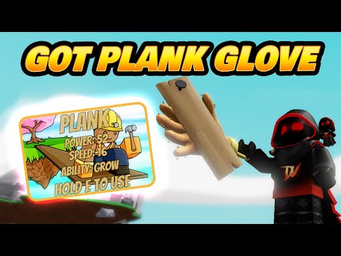 Got the new PLANK Glove (EZ) in Slap Battles